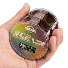 Senar Pancing Nilon SeaKnight 6–35LB Bahan NT10 Kekuatan Tinggi Senar Pancing Ikan Mas dengan Daya Ingat Rendah 500M - MultiWarna - View 11