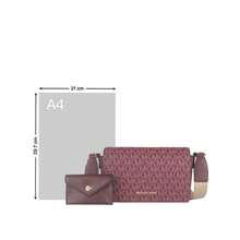 Michael Kors Signature Outlet Collection Women's Shoulder Crossbody Bag 35F4G2VC5O OXBLOOD - 牛血色35F4G2VC5O OXBLOOD - 查看 7