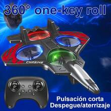 Foam Drone Airplane With LED Lights, 360° Rotation, 2.4GHz Remote Control, Flying Toy For Boys And Girls - View 3