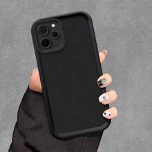 適用於 iPhone 17e 防震保護殼 相機防震抗震 磨砂軟質後蓋 兼容 17 Pro Max 16 15 14 13 Plus 12 11 Mini，時尚防震防滑手機保護殼，保護套，適用於 iPhone 17 Pro Max 保護殼，適用於 iPhone 17 Pro 保護殼 - 黑色 - 查看 7