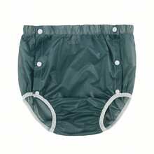 Reusable TPU Leak-Proof Pants, Side Snap Closure, Soft Elastic Waistband, Machine Washable - View 12