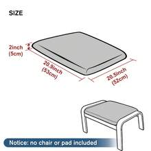 1 Stück Nordischer Jacquard Poang Stuhl Kissenbezug, Ganzjahres-Elastisches Stuhlpolsterbezug, Staubdichter lockerer Sofa Einzelsitz Kissenbezug, geeignet für Wohnzimmer und Hotel - Verschiedenfarbig - Übersicht 8