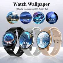 Smart Watch, Wireless Call/Dialing, Multi-Sport Modes, Call Reminder & Rejection, SMS Notification, Customizable Wallpaper, Compatible With IPhone/Android - Multicolor - View 7