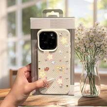 [Spedizione locale rapida] Custodia per telefono per Apple 17 16 15 Promax 21 22 23 24 25 26 Ultra Galaxy: all'ingrosso diretta dalla fabbrica, Texture litchi con grana bianco avorio e foro grande/Per 17PROMAX, Custodia per telefono in TPU con stampa UV cartone animato 2D creativa e moderna con stile piatto e impugnatura confortevole per IPhone 17/16/15/14/13/12/11/8/7 Plus Pro ProMax, Migliore. - 1 immagine - Visualizzare 6