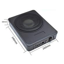 90dB 1000W Car Subwoofer Speaker With Amplifier, 10 Inch Ultra-Thin Active Underseat Subwoofer For Car - Subwoofer - View 11