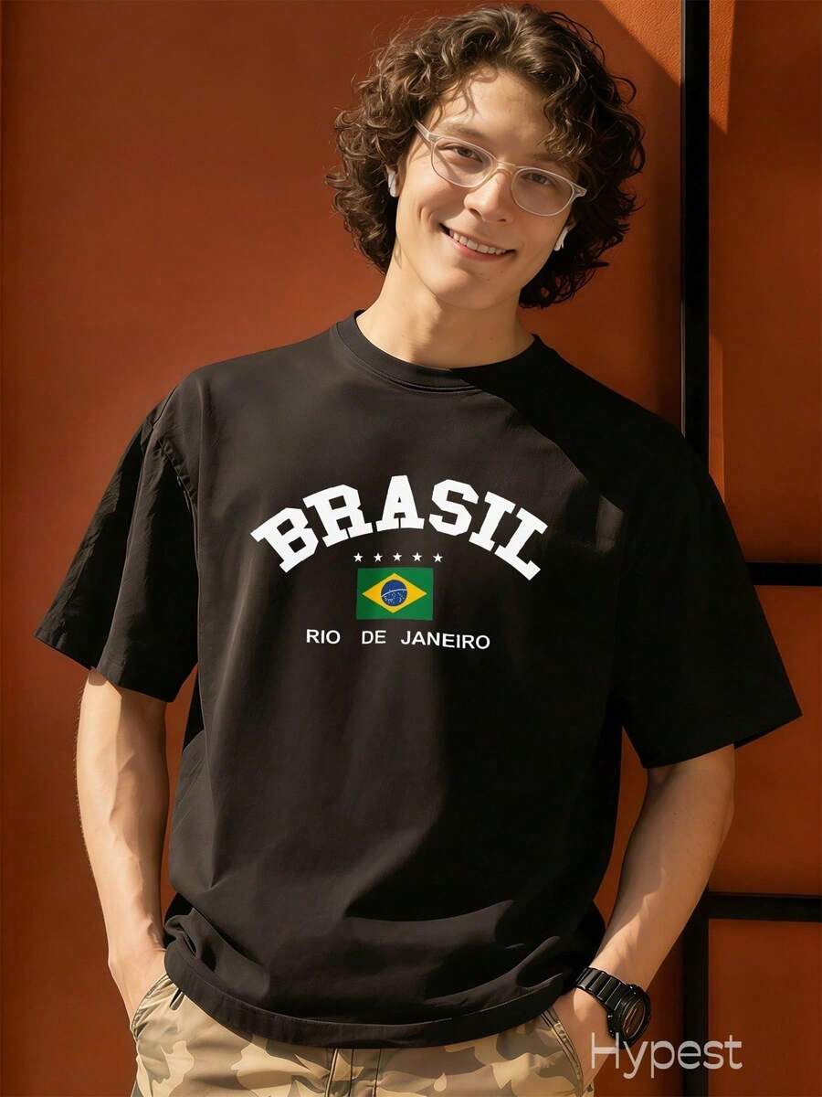 Men T-Shirts - Black - View 1