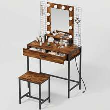 Vanities & Vanity Benches - Brown - View 9