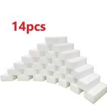 30/14/10 pezzi Gomme magiche, Spugne di pulizia multiuso in schiuma ad alta resistenza, Adatte per cucina, bagno, lavandino, vasca da bagno, parete, tappeto e pulizia del pavimento, Forniture per la pulizia domestica, Essenziali per appartamento e dormitorio - Multicolore - Visualizzare 13