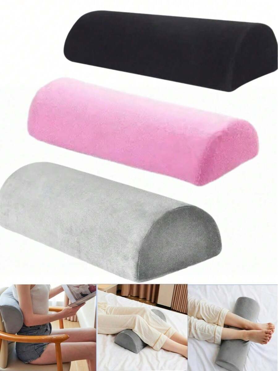 Oreiller de jambe en mousse à mémoire de forme en forme de croissant, support réglable pour les genoux, le dos, les chevilles, favorise la circulation sanguine, soulage la sciatique et les douleurs de hanche, convient aux dormeurs sur le côté, aux femmes enceintes, à la récupération post-chirurgicale, aux voyages, au canapé, aux siestes au bureau, cadeau parfait pour les mamans, les infirmières, les seniors, les athlètes, les coureurs, idéal pour Noël, l'anniversaire, la Saint-Valentin, Thanksgiving
