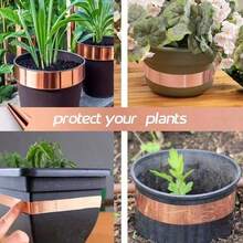 Conductive Copper Foil Tape, Effectively Repels Snails And Slugs, Suitable For All Seasons, Excellent Heat Resistance. Applicable For Electromagnetic Interference Shielding, Circuit Repair, Soldering, Gardening, DIY Crafts - Multicolor - View 6
