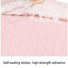 10 buah Kantong Gelembung Co-Ekstrusi Warna Pink Nude, Kantong Penyimpanan, Kemasan Cepat Perekat Diri, Kantong Pengiriman, Tahan Air untuk Transportasi Logistik, Perhiasan, Kosmetik, Buku, Pakaian, Alat Bantu Pengiriman Cepat - 11 x 15 cm / 4,33 x 5,91 inci - View 10