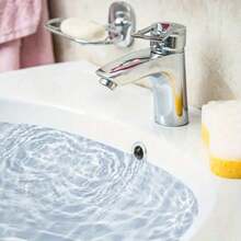 1pc Premium Plastic Double Ring Sink Hole Overflow Covers - Waterproof, Easy-To-Install, Round Shape, Structure For Bathroom And Kitchen Basins, No Joint Thread Standard, For Home Improvement, Suitable For All Users Home Bathroom Decor Summer - Multicolor - View 6