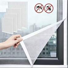 Summer White Window Mosquito Net, DIY Mosquito Net Window Kit, Self-Adhesive Mosquito Net Set – Home Insect-Proof Window Screen, Window Mosquito Net, Other Material [Self-Adhesive White Window Screen], Quick Installation, Insect-Proof - Screen Windows - View 8