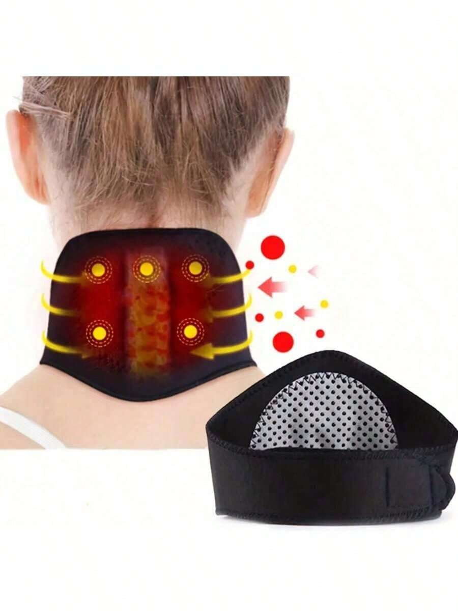 1 pieza Calentador de cuello y almohadilla térmica diseñada para la comodidad, ideal para usar en casa o en la oficina. - Ver 1