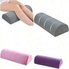 Oreiller de jambe en mousse à mémoire de forme en forme de croissant, support réglable pour les genoux, le dos, les chevilles, favorise la circulation sanguine, soulage la sciatique et les douleurs de hanche, convient aux dormeurs sur le côté, aux femmes enceintes, à la récupération post-chirurgicale, aux voyages, au canapé, aux siestes au bureau, cadeau parfait pour les mamans, les infirmières, les seniors, les athlètes, les coureurs, idéal pour Noël, l'anniversaire, la Saint-Valentin, Thanksgiving - Multicolore - Voir 9