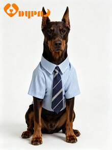 Summer Lightweight Breathable Pet Shirt, Button-Up Casual Boy Dog T-Shirt, Soft Pet Outfit, Suitable For Small Dogs And Cats - Multicolor - View 3
