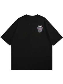 Men T-Shirts - 黑色 - 查看 4
