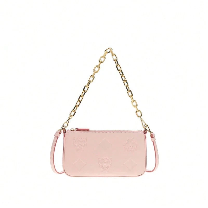 Mcm Aren Series Women's Shoulder Crossbody Handbag MYZGSTA07QA001 - Lotus Powder MYZGSTA07QA001 - View 1