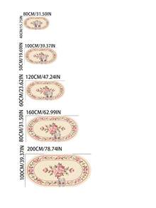 1pc Pink Floral Rug, Cute, Cozy, Thickened Carpet, Plush Rug, Autumn/Winter Rug, Decorative Rug, Bedroom Decor, Small Rug, Carpet, Home Decor, Living Room Rug, Living Room Small Rug, Bedroom Rug - Multicolor 1 - View 6