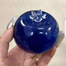 1個透明石榴造型慢回彈玩具，手工壓力緩解玩具，逼真美學擠壓釋壓玩具 - 均碼 - 查看 5