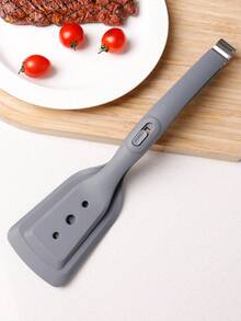 1pc 2-In-1 Silicone Spatula Tongs, Heat-Resistant Non-Stick Food Tongs For Frying Pan, Home Use For Flipping Fish And Steak, Outdoor BBQ Multi-Function Food Tongs, Multi-Function BBQ Meat Tool Suitable For Steak, Fish, Pancakes, Kitchen Baking And Outdoor BBQ Accessories, Outdoor Kitchen Gadget - Barbecue Tongs - View 10