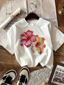 Women T-Shirts - Putih - View 1