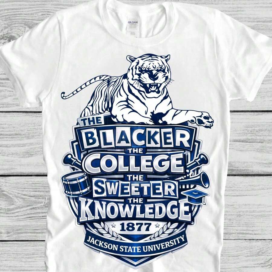 Jackson State University - 白色 6 - 查看 1