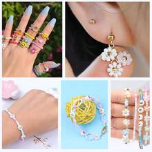 Kit Kotak Penyimpanan Manik-Manik Kaca 3mm Macaron Pastel 24 Kotak, Manik-Manik Bulat Kecil Aneka Warna untuk Pembuatan Perhiasan Gelang, Kalung, Anting-Anting DIY, dan Aksesoris Kerajinan Tangan - MultiWarna - View 6