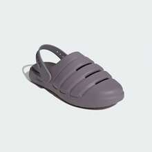 Adidas 春夏中性運動涼鞋，情侶穿搭休閒包頭涼鞋 JI2280 - 奇妙氧化紅/炭灰 - 查看 5