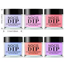 NOCIS 6-Color Dip Powder Nail Set - Acrylic Dip Powder Set, Suitable For DIY Nail Art, Spring/Summer Macaron Tones, Long-Lasting Formula, No UV Light Required - Multicolor - View 5
