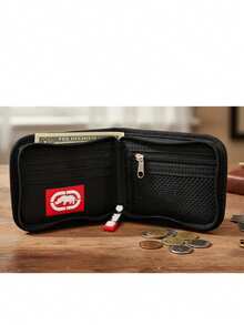 Cartera  Billetera Ecko Unltd. de Tela con Cierre y Múltiples Compartimentos.  Poliéster    Cartera/Billetera  2026 - Negro - Ver 5