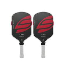2PCS  Pickleball Paddles Set - Professional Competition Grade, EPP+EVA Inner Core, Heat-Pressed Core Pickleball Paddle  Fathers Day Gift  Camping Gear - Red - View 2