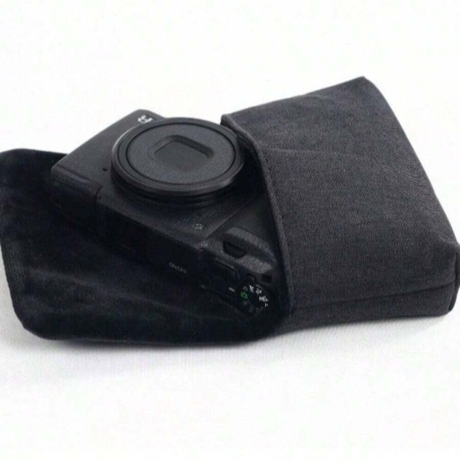 Magnetic Buckle Camera Bag, Multifunctional Waterproof Digital Photography Camera & Lens Bag, Black