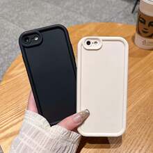 適用於 iPhone 17e 防震保護殼 相機防震抗震 磨砂軟質後蓋 兼容 17 Pro Max 16 15 14 13 Plus 12 11 Mini，時尚防震防滑手機保護殼，保護套，適用於 iPhone 17 Pro Max 保護殼，適用於 iPhone 17 Pro 保護殼 - 黑色 - 查看 9