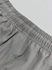 Hidkat Women's Lightweight Long Pants With Drawstring Waist, Solid Color, Suitable For Daily Wear, Casual Activities, American Retro Gym - Grey - View 3