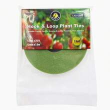 Ugold Hook And Loop Garden Tie, Reusable Nylon Plant Tie Strap, Plant Tie Tape, Green Garden Tape, Tomato Tie And Stake, Grape Tie (048 In X 25 Ft X 1 Roll) - ColorA - View 2