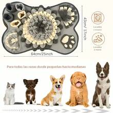 A Bone-Shaped Pet Sniffing Mat With A Hidden Food Design And 3D Flower Pattern, Suitable For Small And Medium-Sized Dogs, And A Slow-Feeding Training Toy. - 預設 - 查看 3