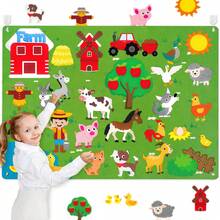 35 Buah Papan Cerita Tema Transportasi dari Kain Felt Lengkap, Mainan Felt Kognitif Anak-Anak Termasuk Pesawat Terbang, Mobil, Kapal, dan Moda Transportasi Lainnya, Cocok untuk Interaksi Keluarga, Bercerita, dan Pengajaran di Kelas Pendidikan Anak Usia Dini - MultiWarna - View 30