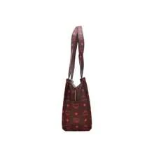 Mcm Visetos Series Of Ladies' Shoulder Tote Bags With Age Appropriate Embellishments MWTGSTA034B001 - Wine Brown MWTGSTA034B001 - View 3