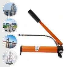 Hydraulic Hand Pump Manual Ram Pump 70Mpa Porta Power Pump For Hydraulic Tool - Orange - View 4