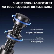 Aluminum Alloy Magnetic Spiral Telescopic Enhenced Base GPU Anti-Sag Bracket 50-120mm Adjustable Graphics Card Support Holder Fit ATX Case Desktop PC - View 7