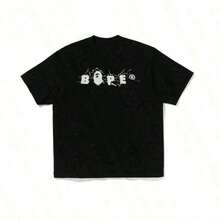 Men's T-Shirts - 黑色 - 查看 1