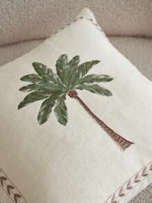 LCUHPCL 1pc Summer Beach Style 3D Embroidered Pillowcase, Home Decor For Sofa, Lounge Chair, Living Room, Car And More - Multicolor - View 10
