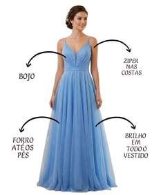 Grife Velasco Women Prom & Evening Dresses - Baby Blue - View 4