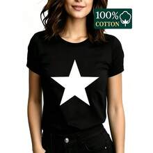 Women T-Shirts - 黑色 - 查看 1