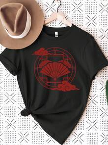 Women T-Shirts - 黑色 - 查看 1
