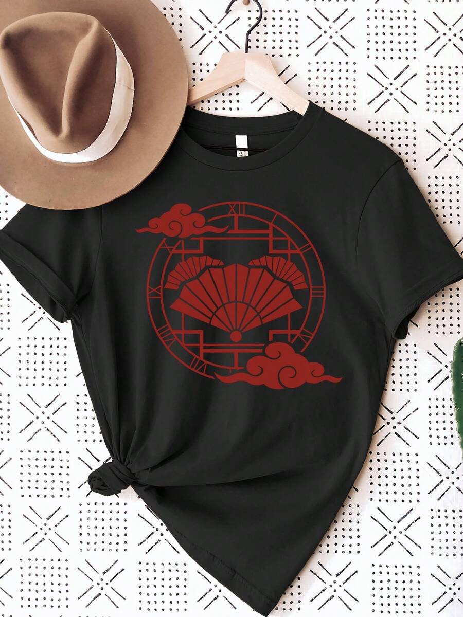 Women T-Shirts - 黑色 - 查看 1