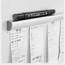 Aluminum Sliding Ticket Holder, Restaurant Order Clip, Kitchen Order Clip, Wall-Mounted Takeout Receipt Organizer, Suitable For Takeout, Server Bill Clip, Restaurant, Kitchen And Food Truck Bill Clip - A - View 9
