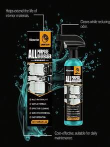Homonth Car Interior Cleaning Spray, Car Interior Care & Restoration Odor Removal, Multi-Functional Car Interior Refurbishment Agent, Removes Odors, Cleans Interior, Improves Car Environment, Cost-Effective, Suitable For Daily Maintenance - Shape - View 5