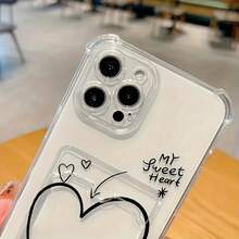 [24h Shipping From DE/ES]Apple 17  23-25 Black Phone Case With Full Screen And Card Holder, Love Design Gift Box Pack Phone Case Surprise Gift - A - 查看 5